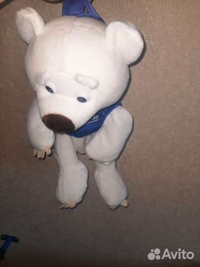 Рюкзак медведь и др.мягкие игрушки