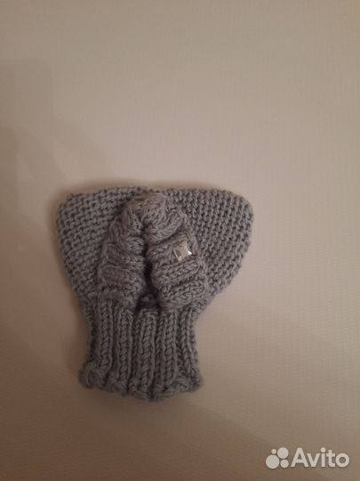 Шапочка шерстяная для мелких пород собак