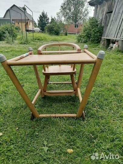Детский стол и стул трансформер