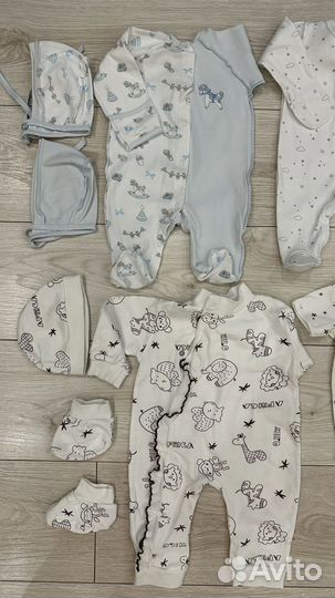 Вещи пакетом на мальчика 56 62 68- 70 74 80