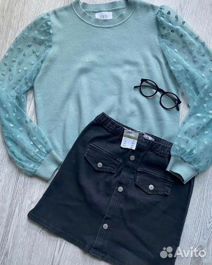 Пакет вещей на девочек 146-152 см Zara Benetton