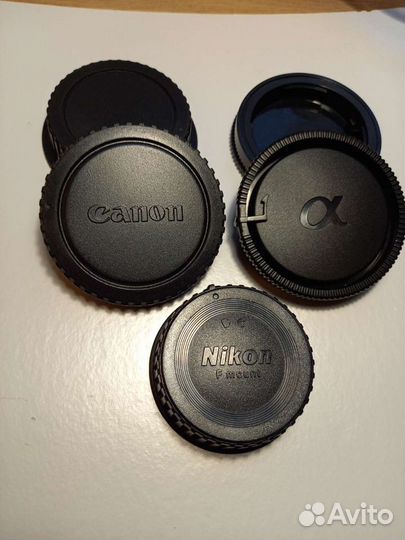 Крышка задняя и байонет Canon, Nikon, Sony A