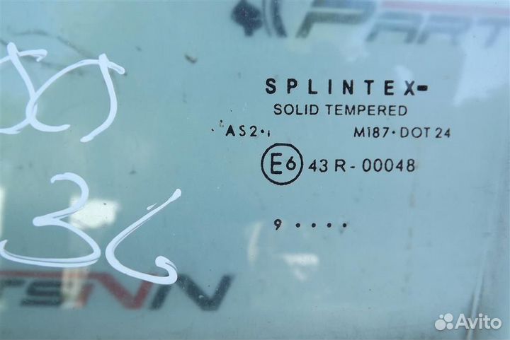 Стекло двери Шевроле Авео Т200