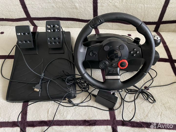 Игровой руль Logitech driving force gt