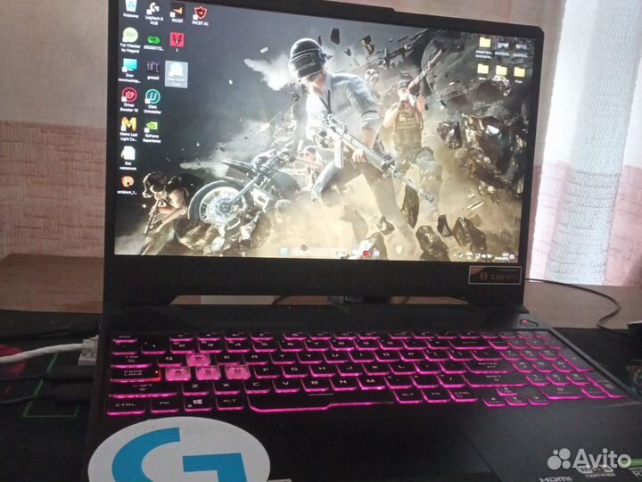 Игровой ноутбук asus