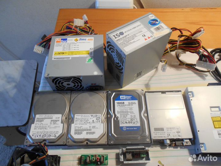 Комплектующие к пк, и блоки питания к пк
