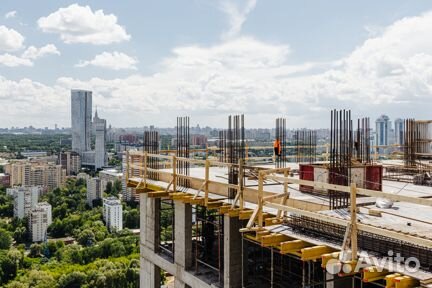 Ход строительства Комплекс апартаментов «Поклонная 9» 2 квартал 2021
