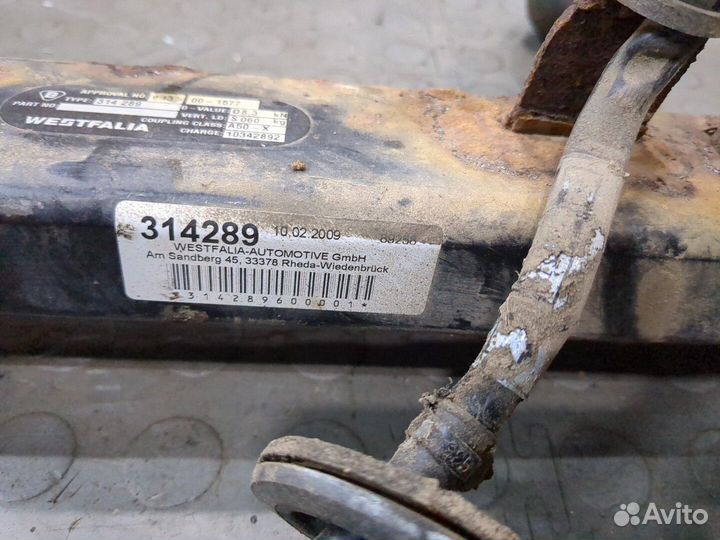 Устройство прицепное (фаркоп) Opel Meriva, 2003