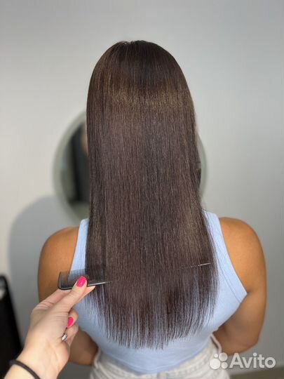 Кератин ботокс волос
