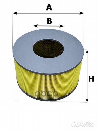 Фильтр воздушный AG828 Goodwill