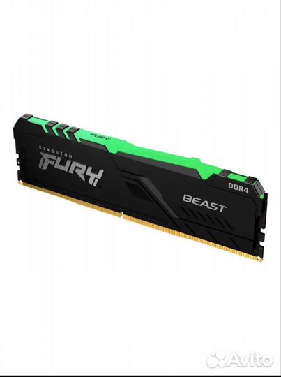 Оперативная память Kingston Fury Beast 8gb ddr4