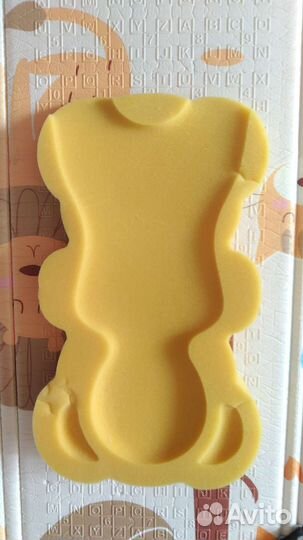 Детская ванна для купания, сидение, горка, круг