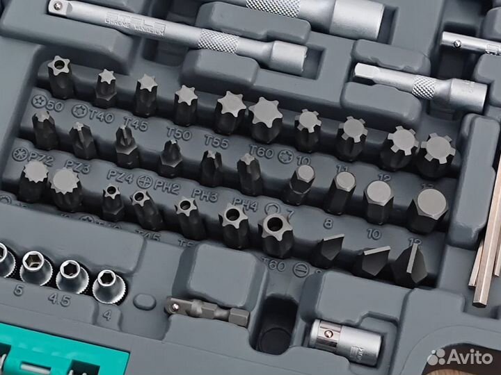 Набор ключей stels 216 предметов