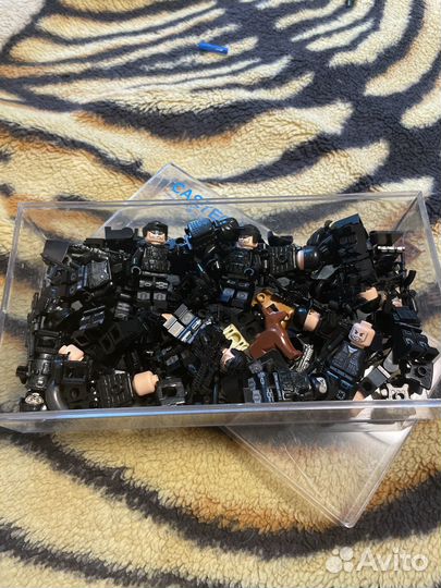 Lego человечки спецназ