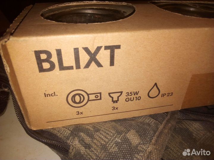 Новые IKEA blixt точечные светильники