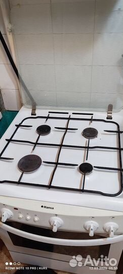 Газовая плита бу Hansa