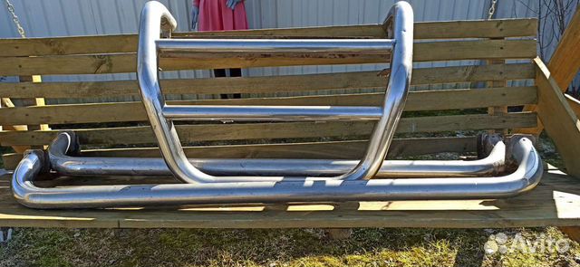 Кенгурятник и трубы на пороги на Ниву Chevrolet