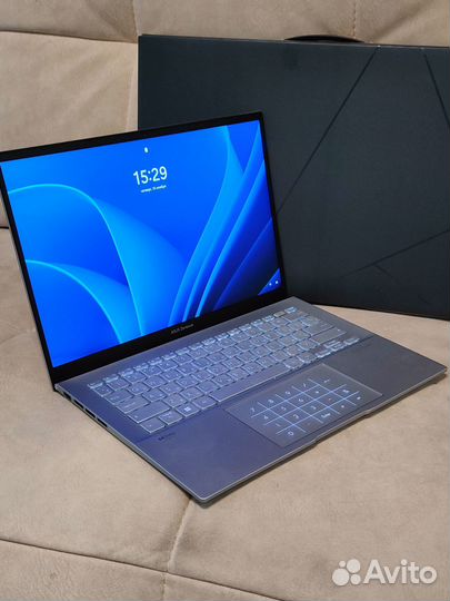 Ноутбук asus Zenbook 14 i5/16Gb DDR5/512 SSD