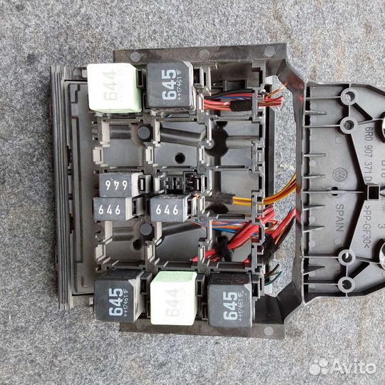 VW polo 5 skoda rapid реле 645 644