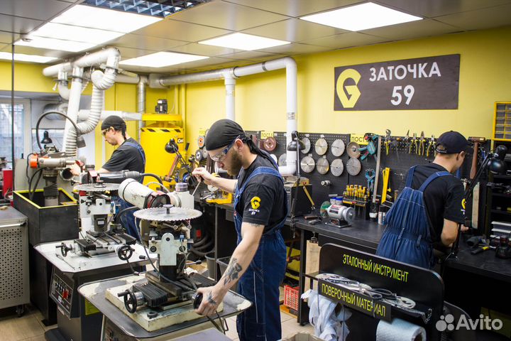 Заточка пил для пилорам