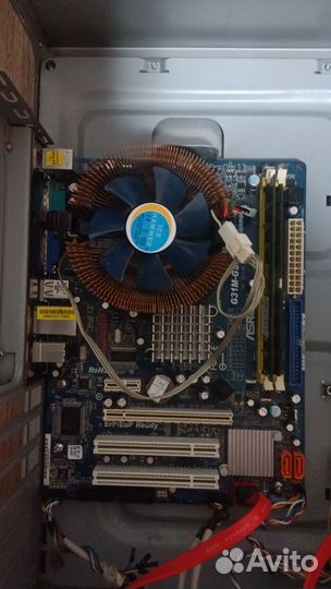 Комплект на Core 2 Duo e8400 + 4гб