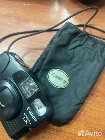 Плёночный фотоаппарат canon snappy lx