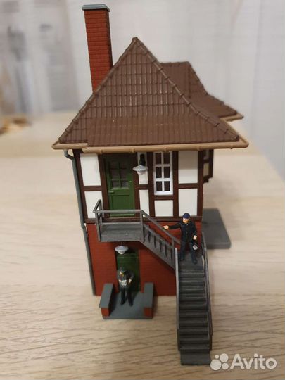 Модель домика железнодорожников