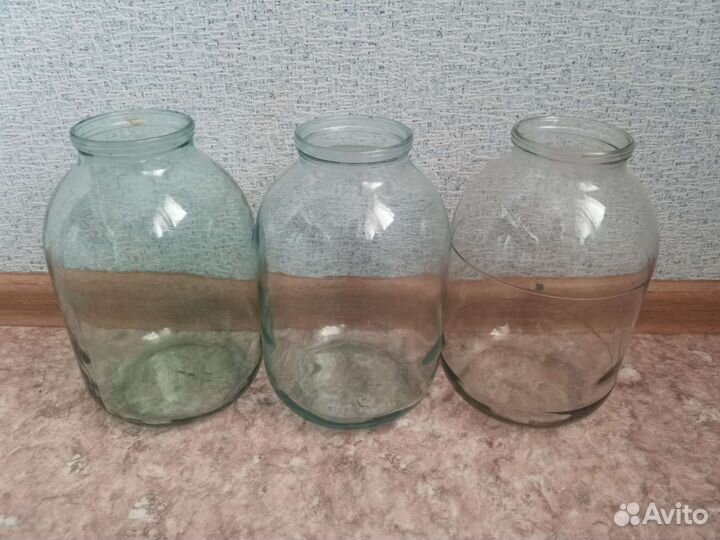 Банки 100 шт(3л/1л/0.7/0.5/0.4/0.3/0.2)цена за все