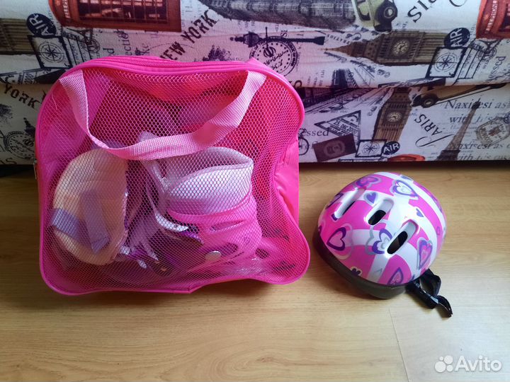 Раздвижные роликовые коньки 35-38 размер