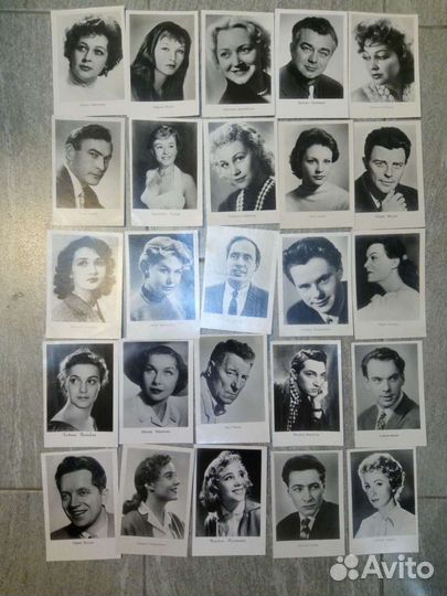 Открытки с артистами СССР