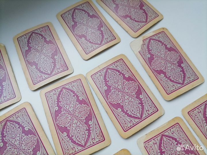 Карты игральные пасьянсные мини СССР 70е 36 карт