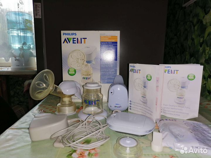 Молокоотсос электрический двойной