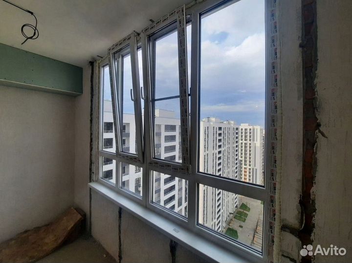 Пластиковые окна и двери, Остекление балконов