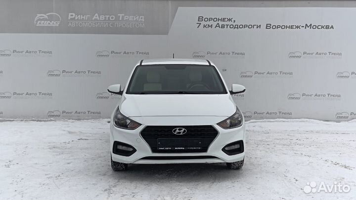 Hyundai Solaris 1.4 МТ, 2018, 125 000 км