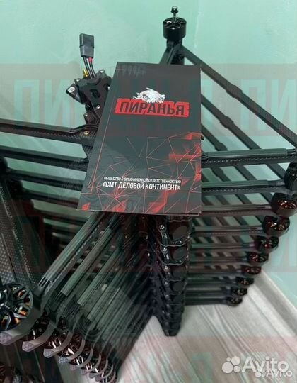 Дpон фпв Пирaнья 7 и 10 дюймов