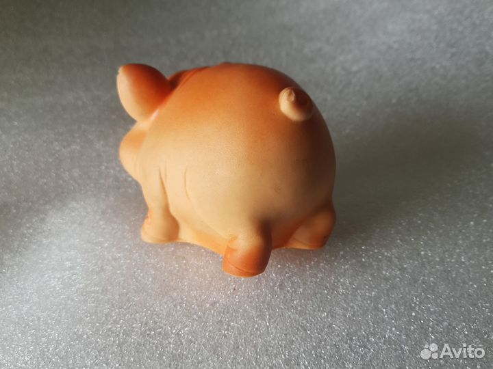 Ретро хрюшка резиновая СССР