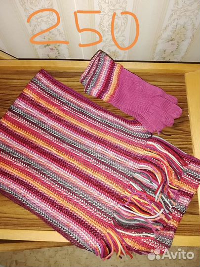 Шарфы, перчатки, палантины