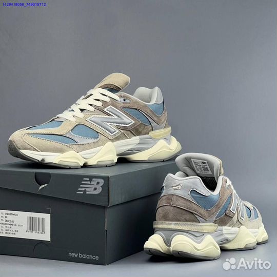 Кроссовки New Balance 9060 Gore-Tex (термо) (Арт.41736)