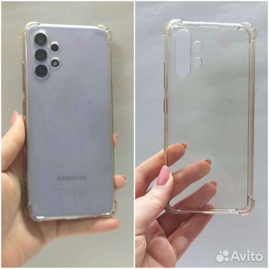 Чехлы на Samsung A32, цена за 1 шт