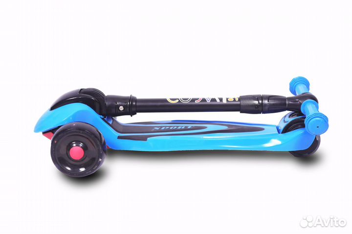 Самокат трехколесный Maxi PRO Sport складной Светя