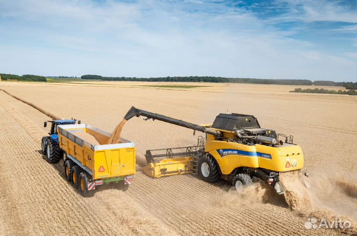 На разборке сельхозтехника CNH