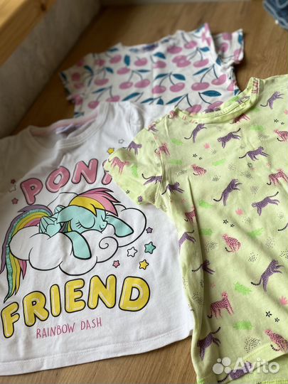 Вещи пакетом на девочку 110