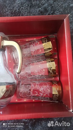 Набор графин и 6 стаканов