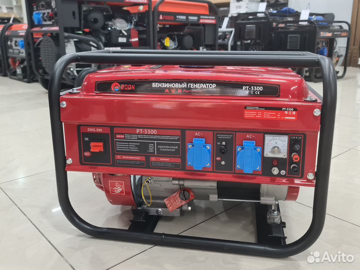 Бензиновый генератор Edon PT3300 3.0 кВт