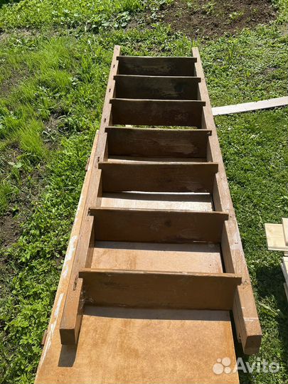 Лестница деревянная бу