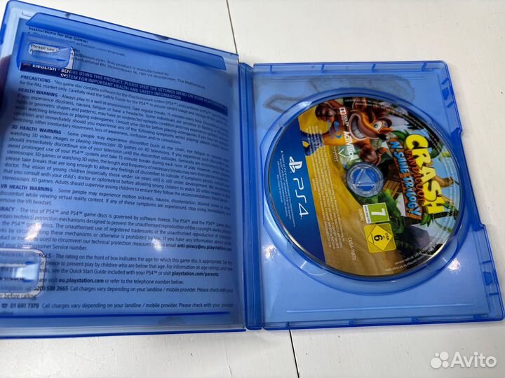 Crash bandicoot ps4 диск