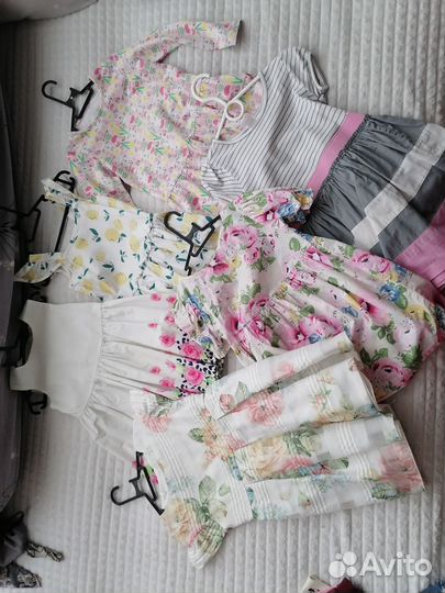 Детская одежда для девочек 92 98 пакетом