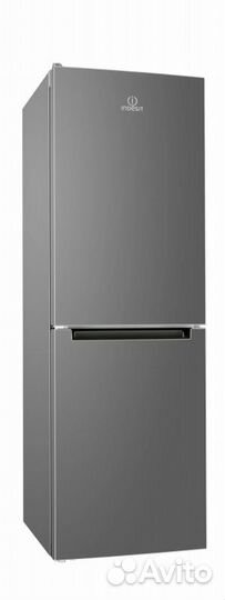 Холодильник Indesit DS 4160 G 2-хкамерн. серебристый/черный