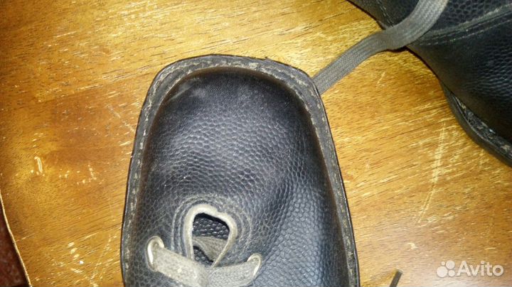 Ботинки лыжные, кожан, СССР (р40)