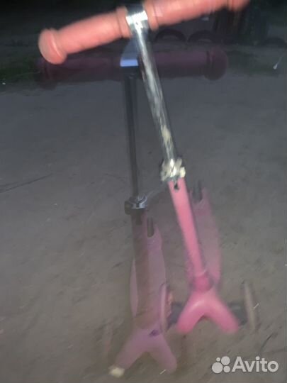 Самокат детский бу трехколесный